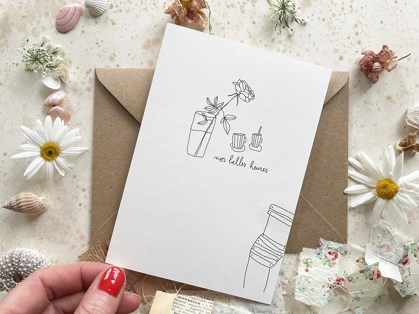 Cartes postales - Papillonnage