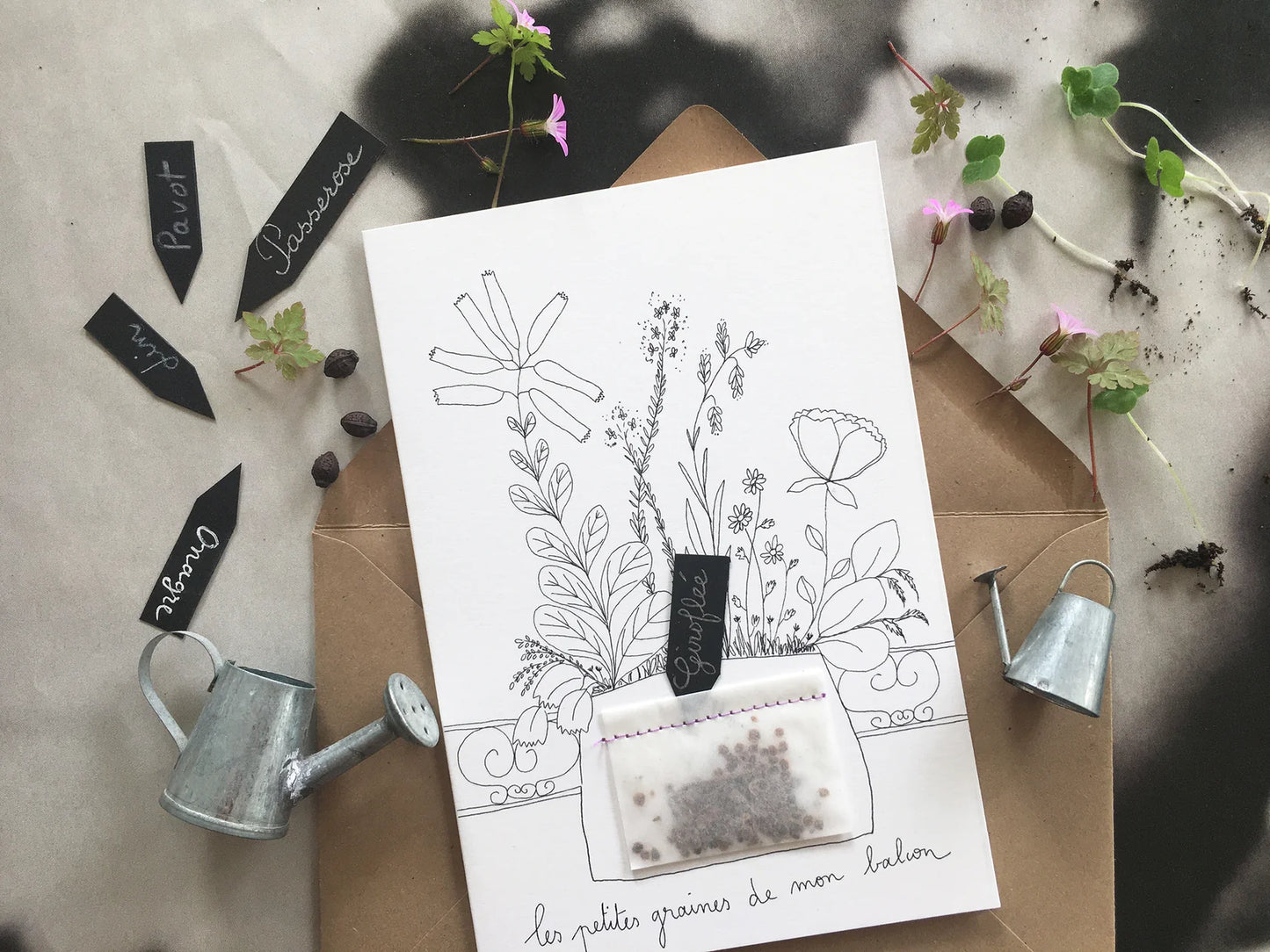 Cartes postales - Papillonnage