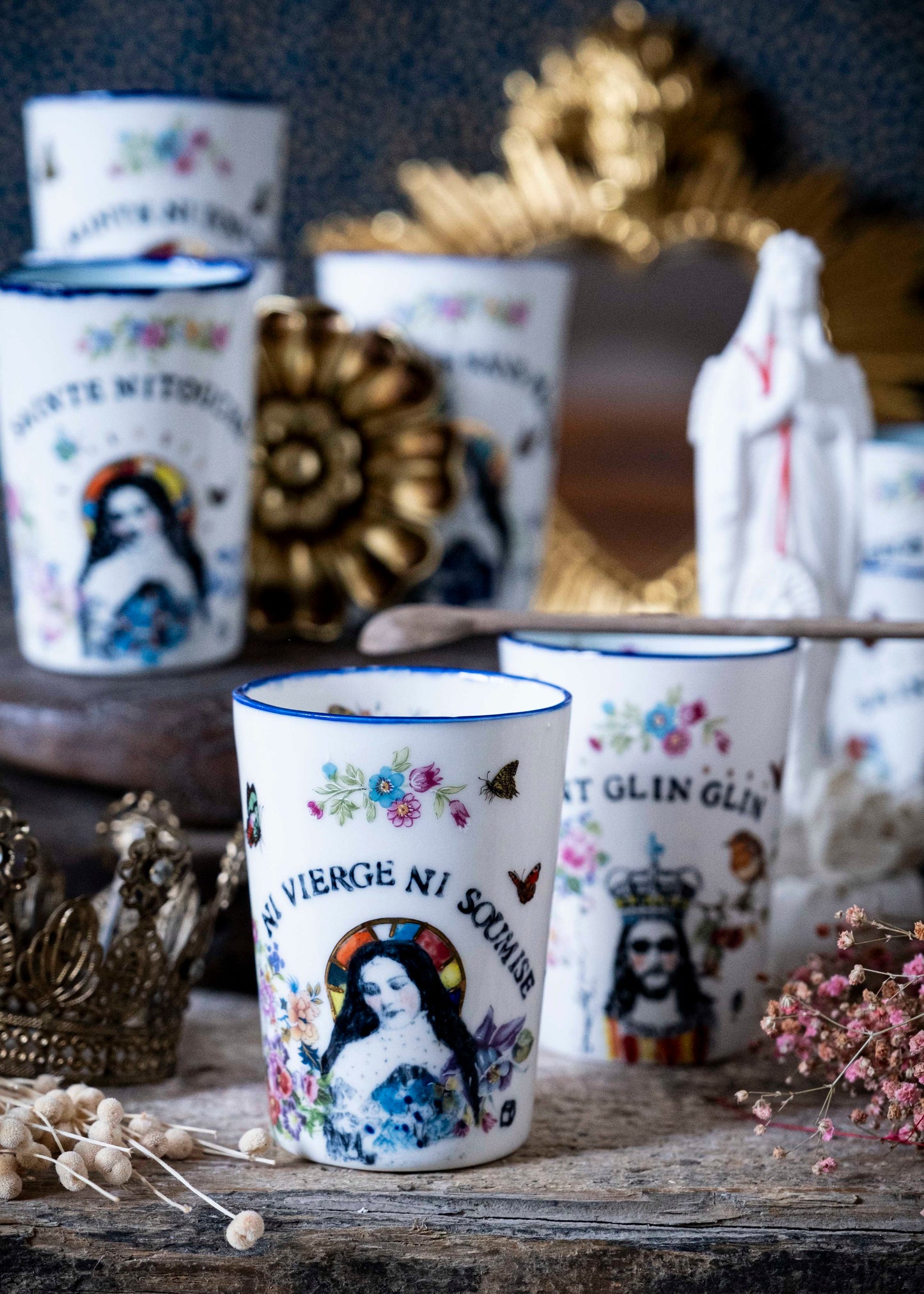 Tasses "Ainsi soit-il"