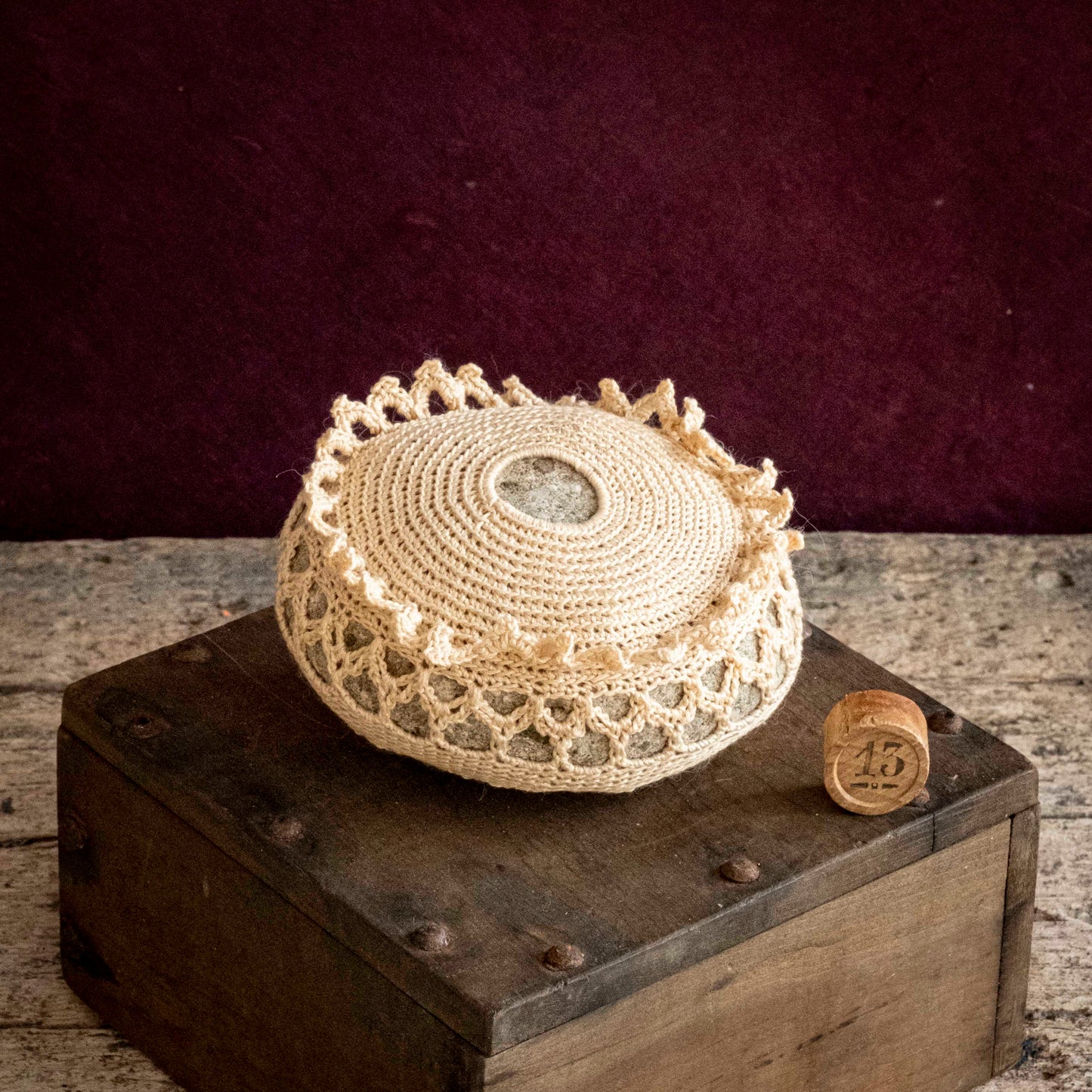 Galets en dentelle