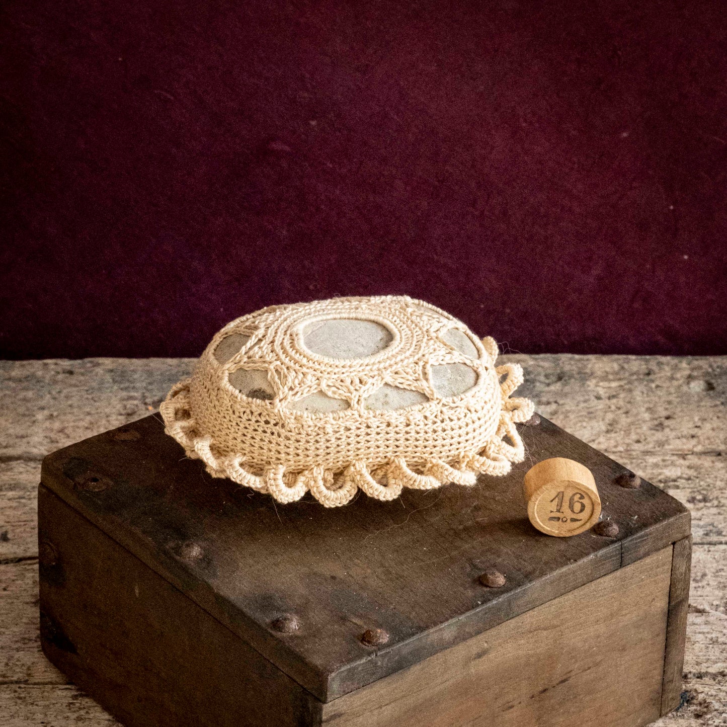 Galets en dentelle