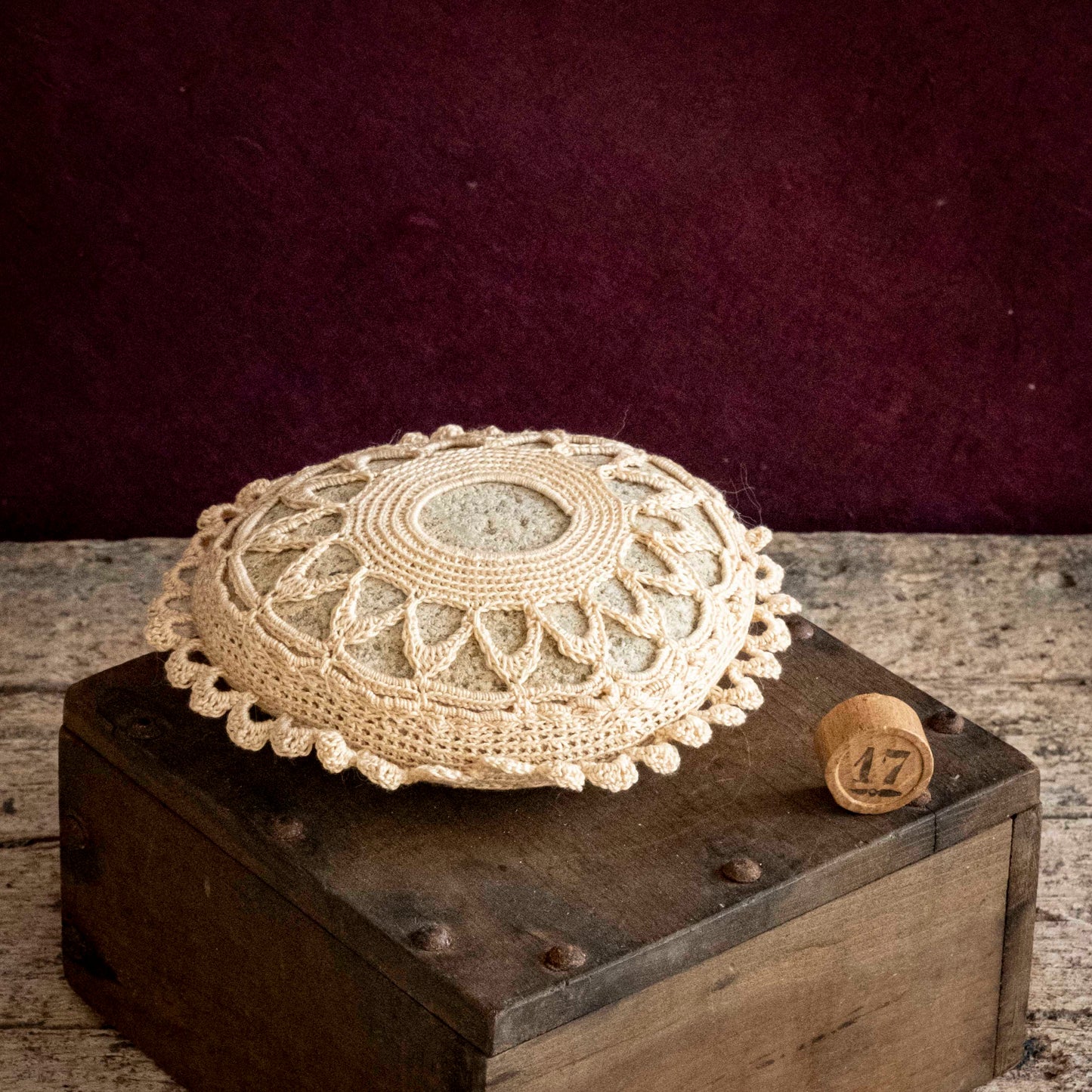 Galets en dentelle