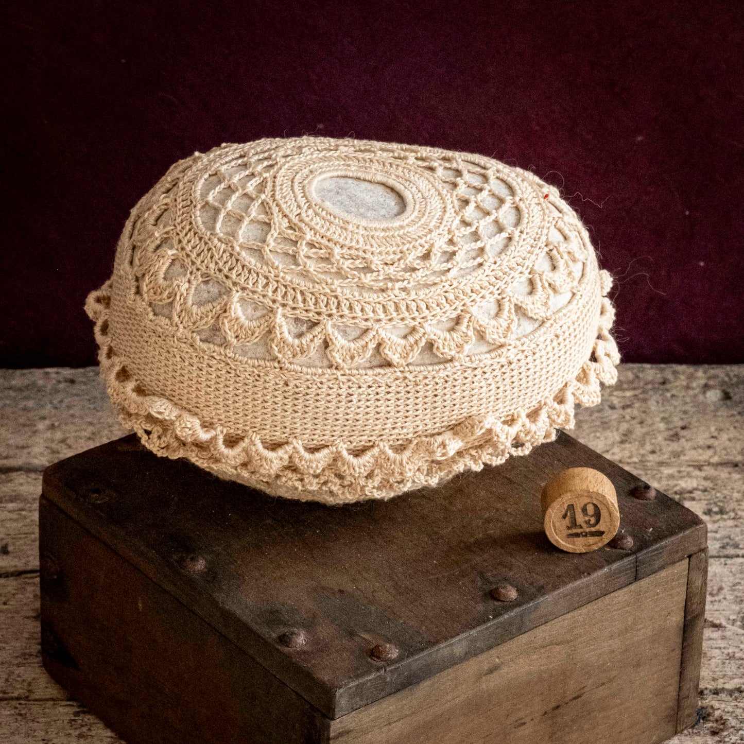 Galets en dentelle