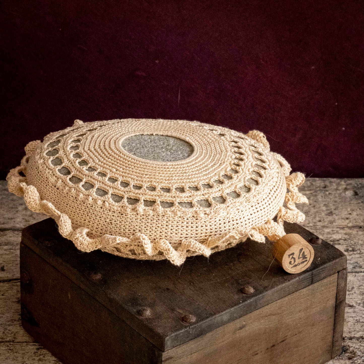 Galets en dentelle