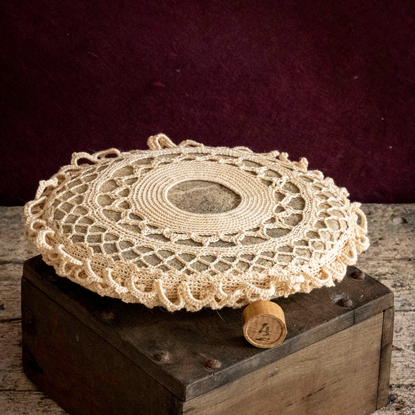 Galets en dentelle