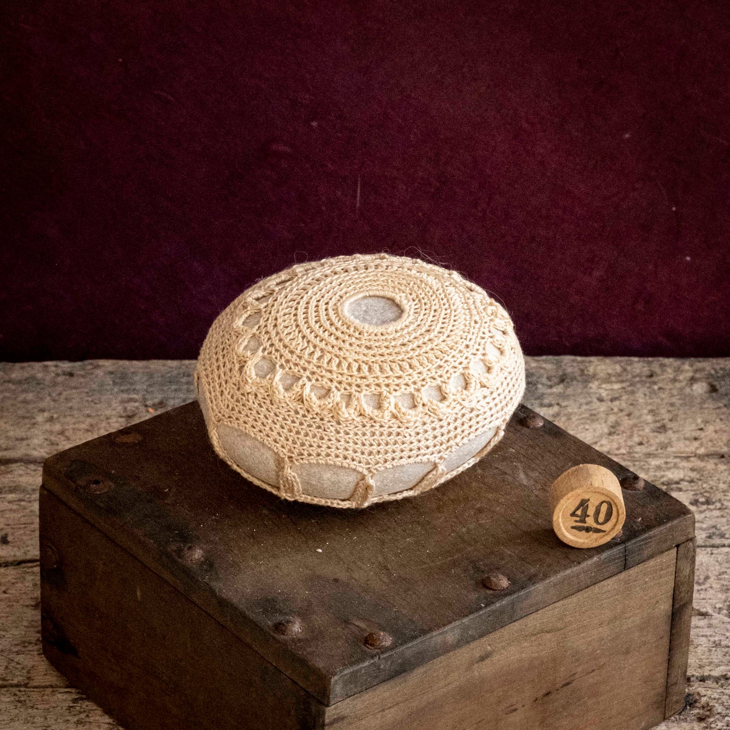 Galets en dentelle