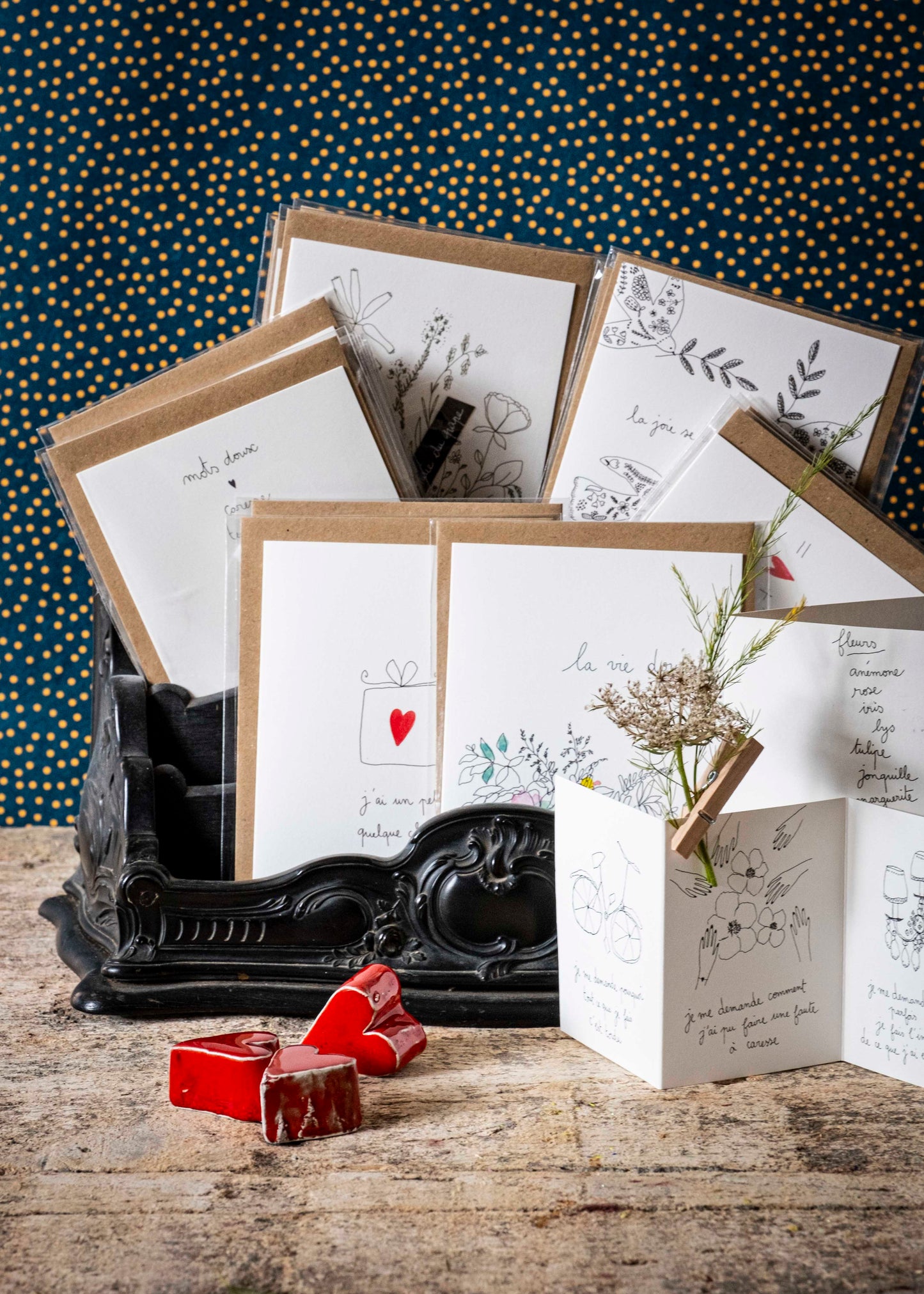 Cartes postales - Papillonnage