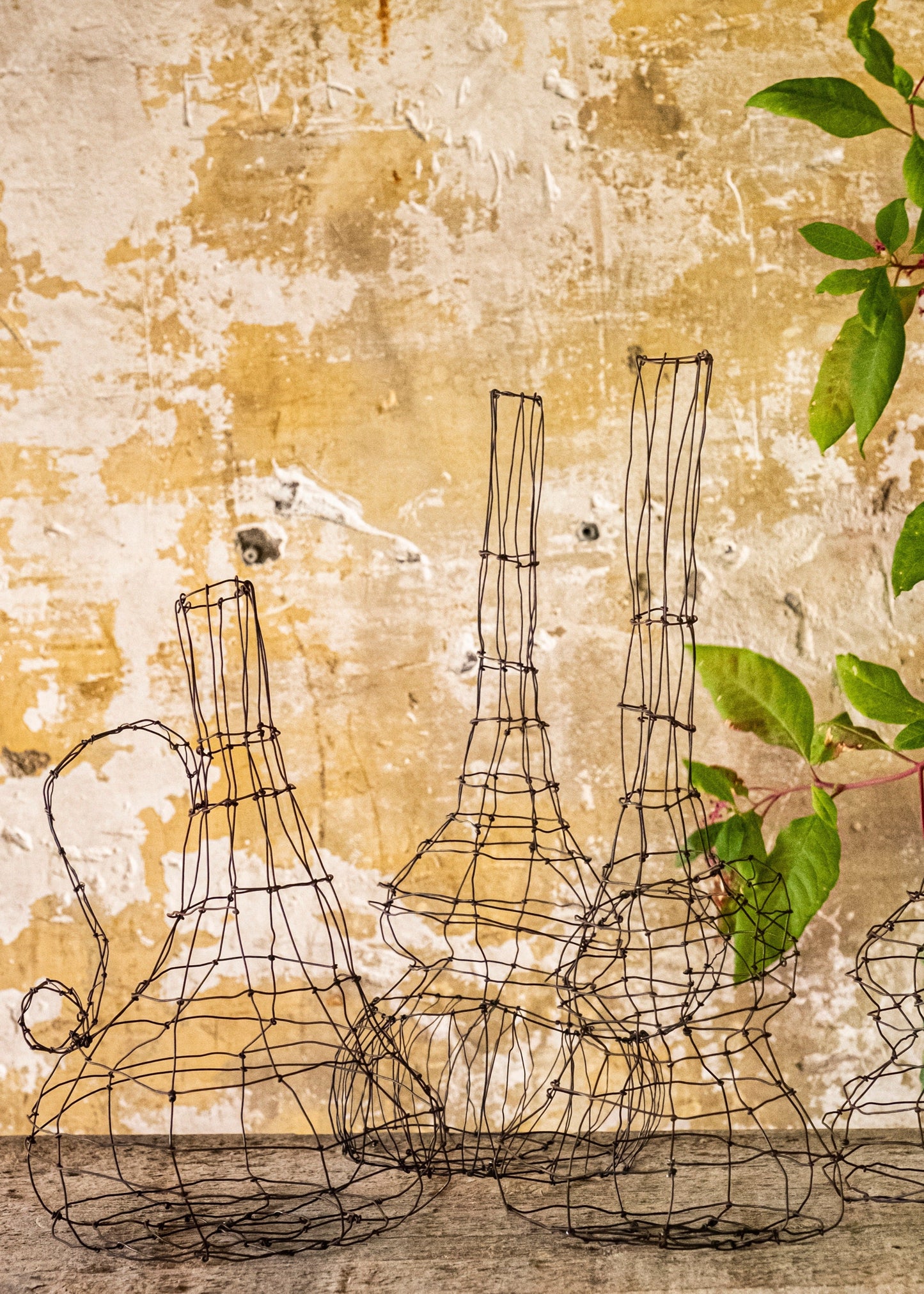 Carafes et chaudrons - fil de fer