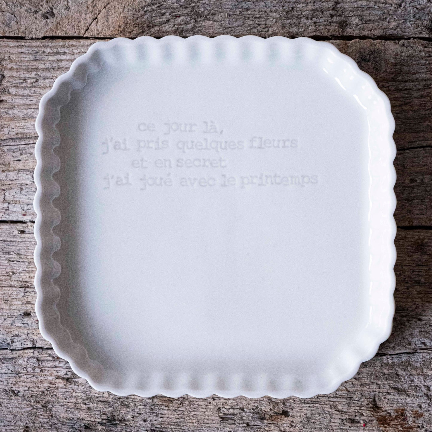 Rosalie - Plat carré