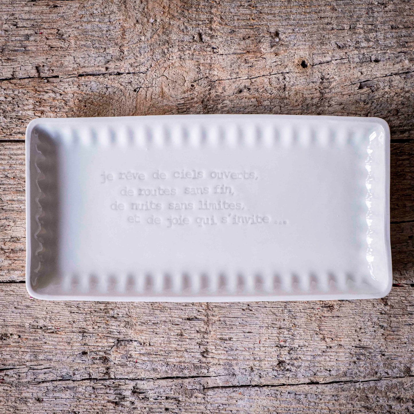 Rosalie - Plat rectangulaire