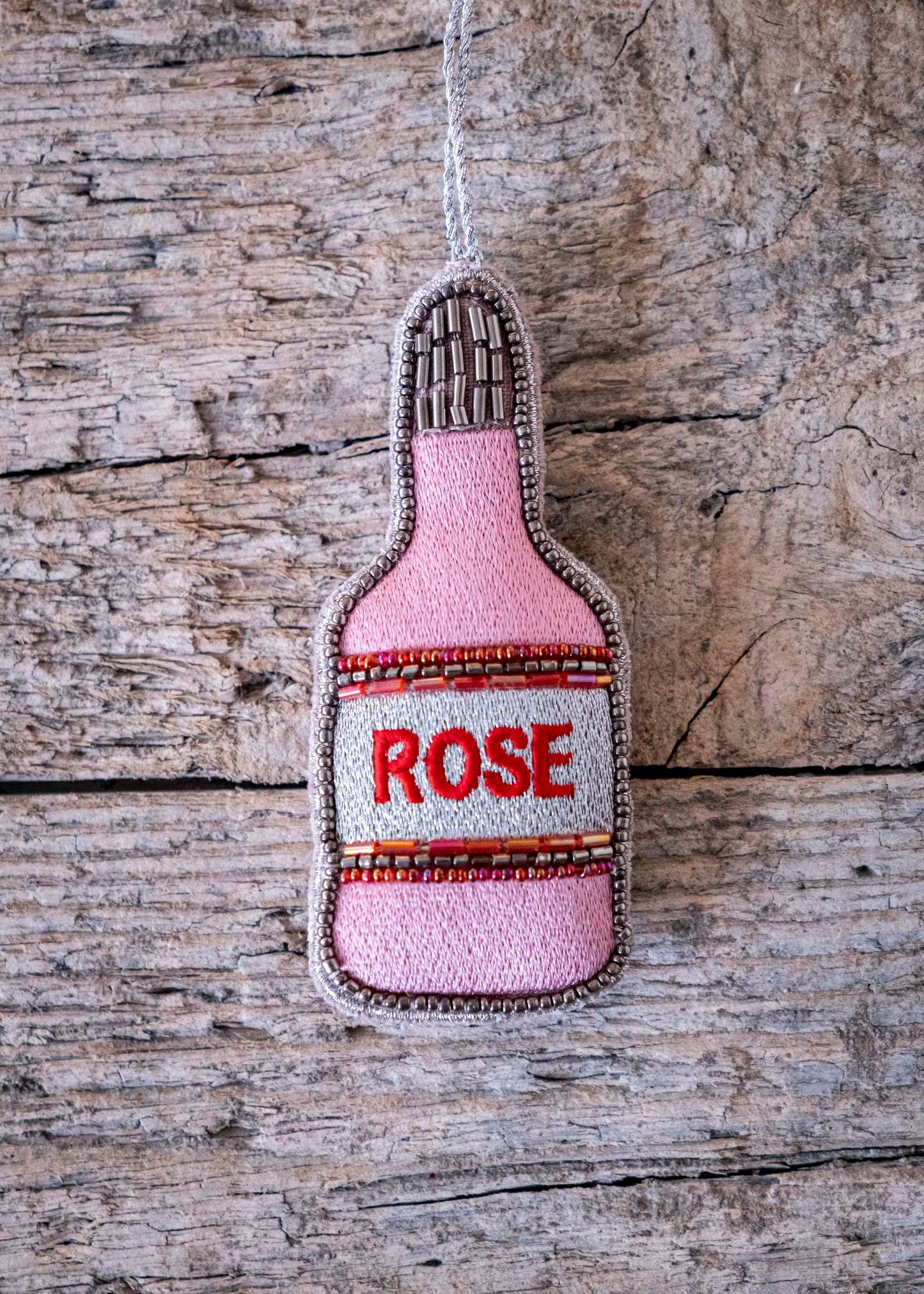 La bouteille de rosé