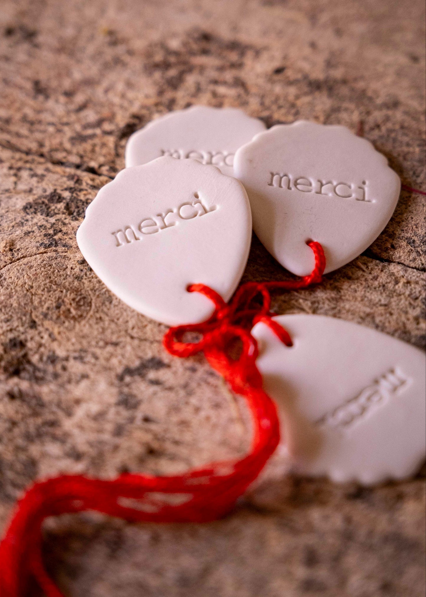 Étiquettes Merci