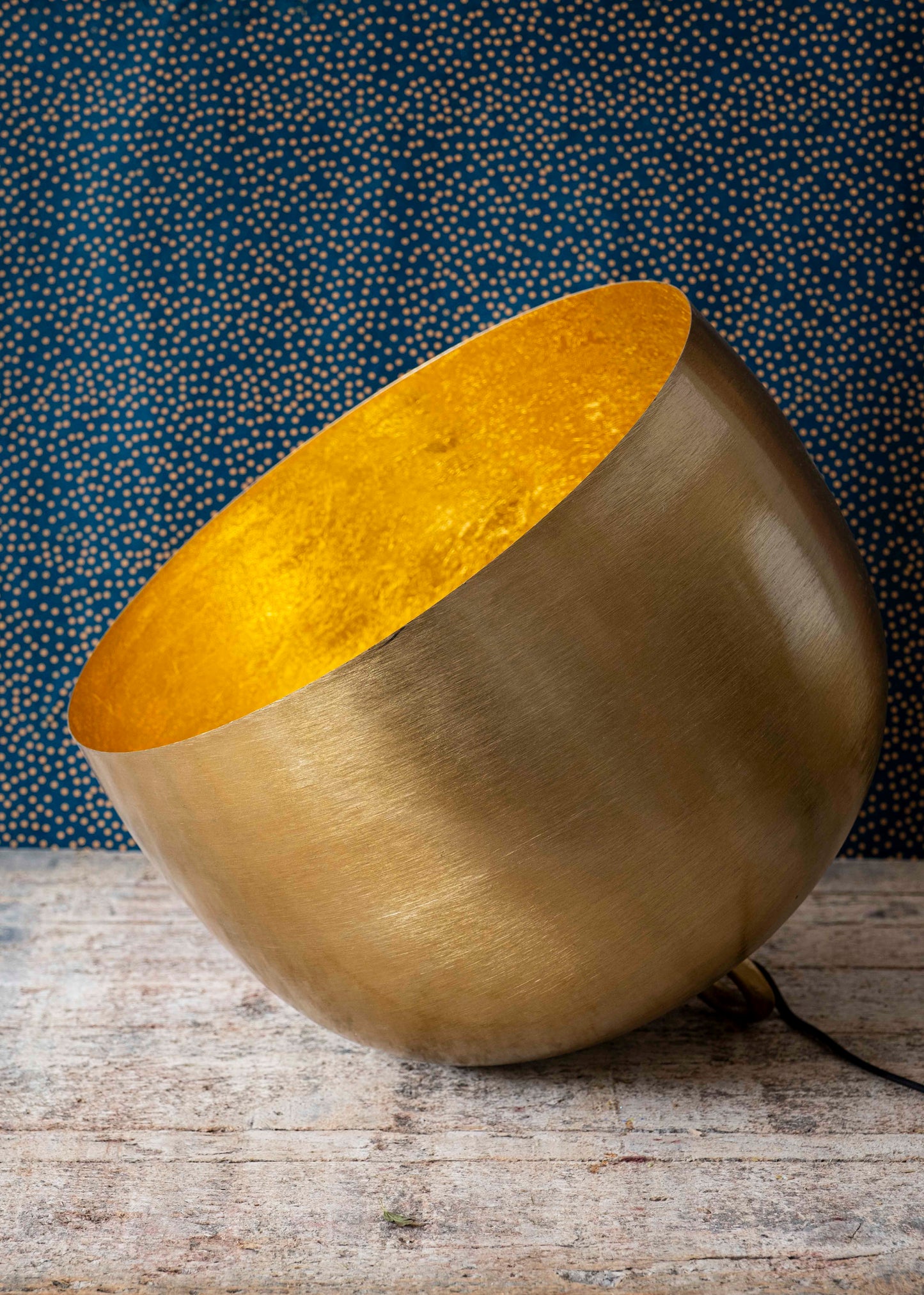 Luminaire Halo doré