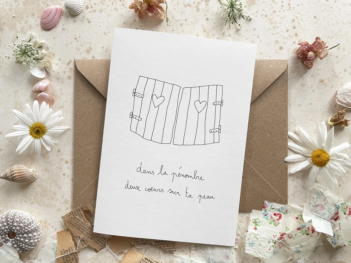 Cartes postales - Papillonnage