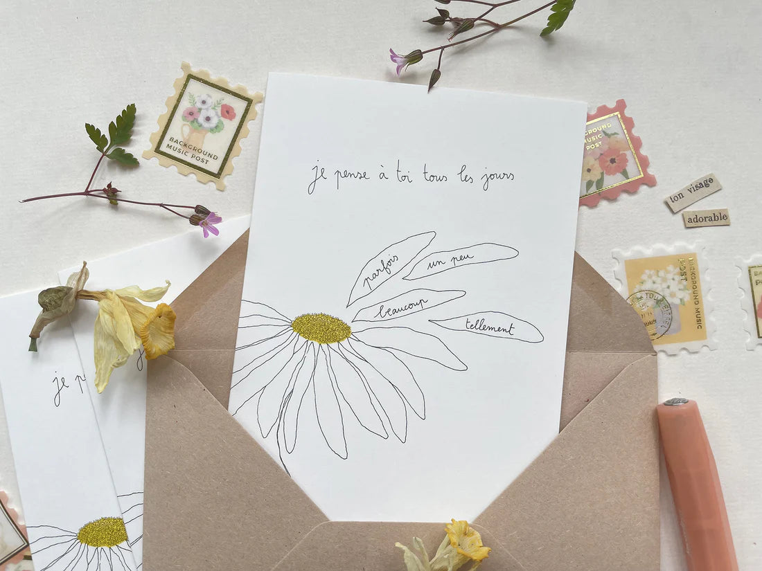 Cartes postales - Papillonnage