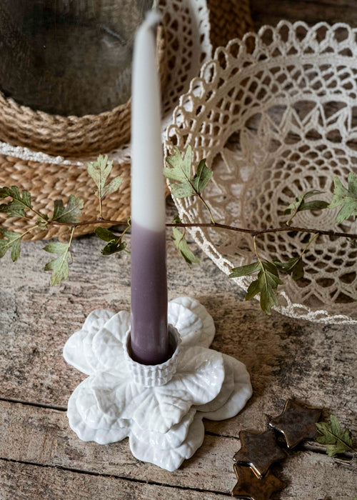 Charger l&#39;image 1 dans la galerie. Bougeoir Pétales