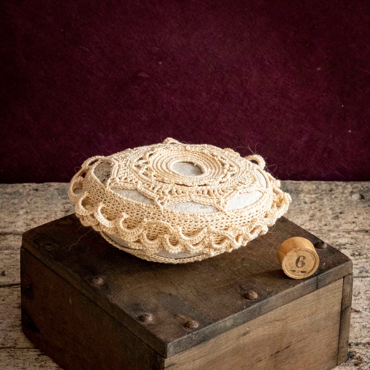 Galets en dentelle