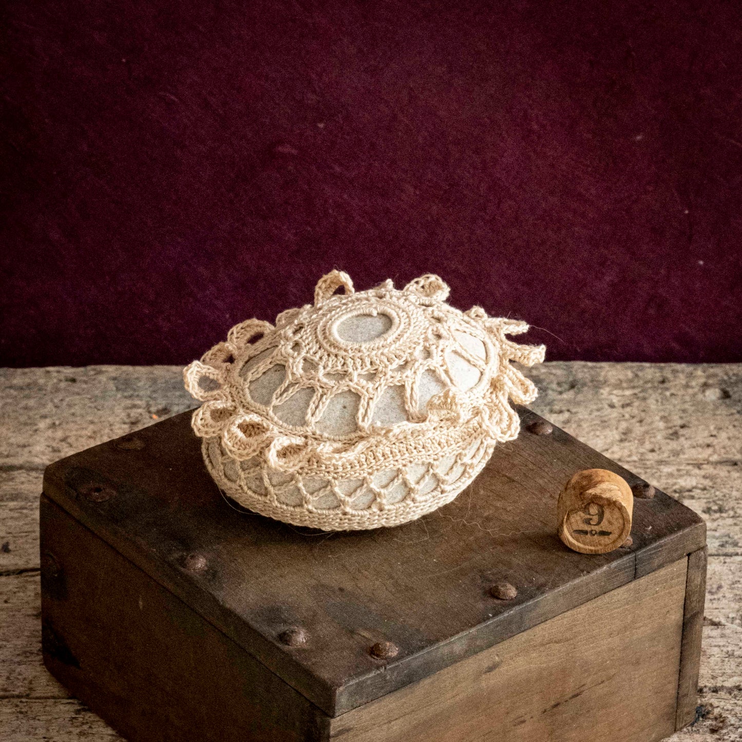 Galets en dentelle
