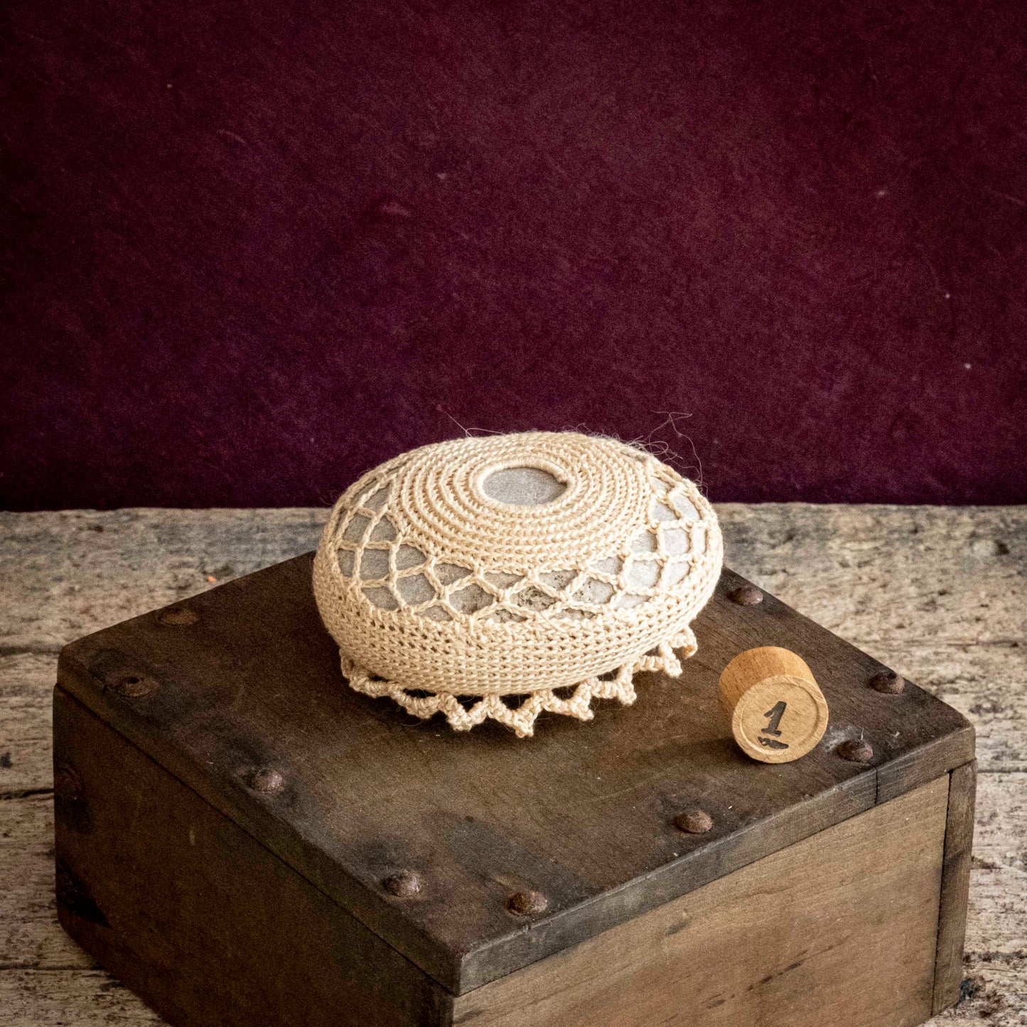 Galets en dentelle