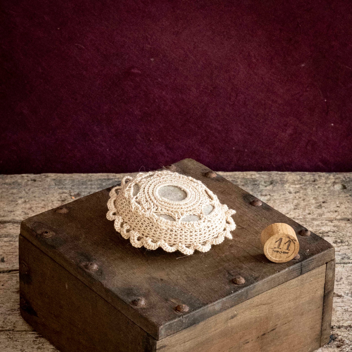 Galets en dentelle