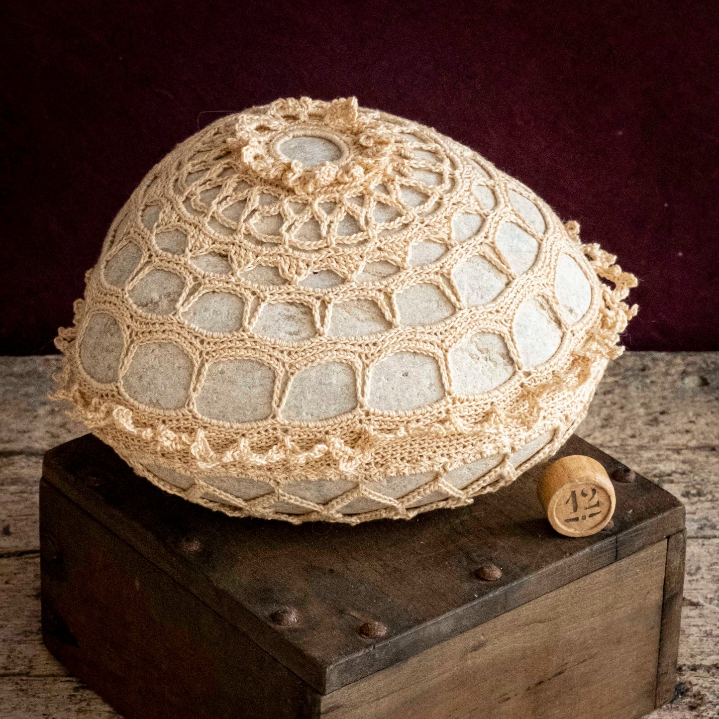 Galets en dentelle