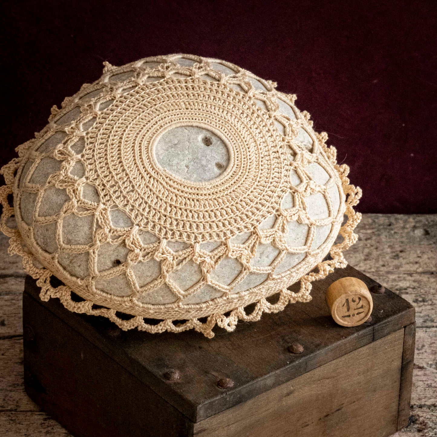 Galets en dentelle