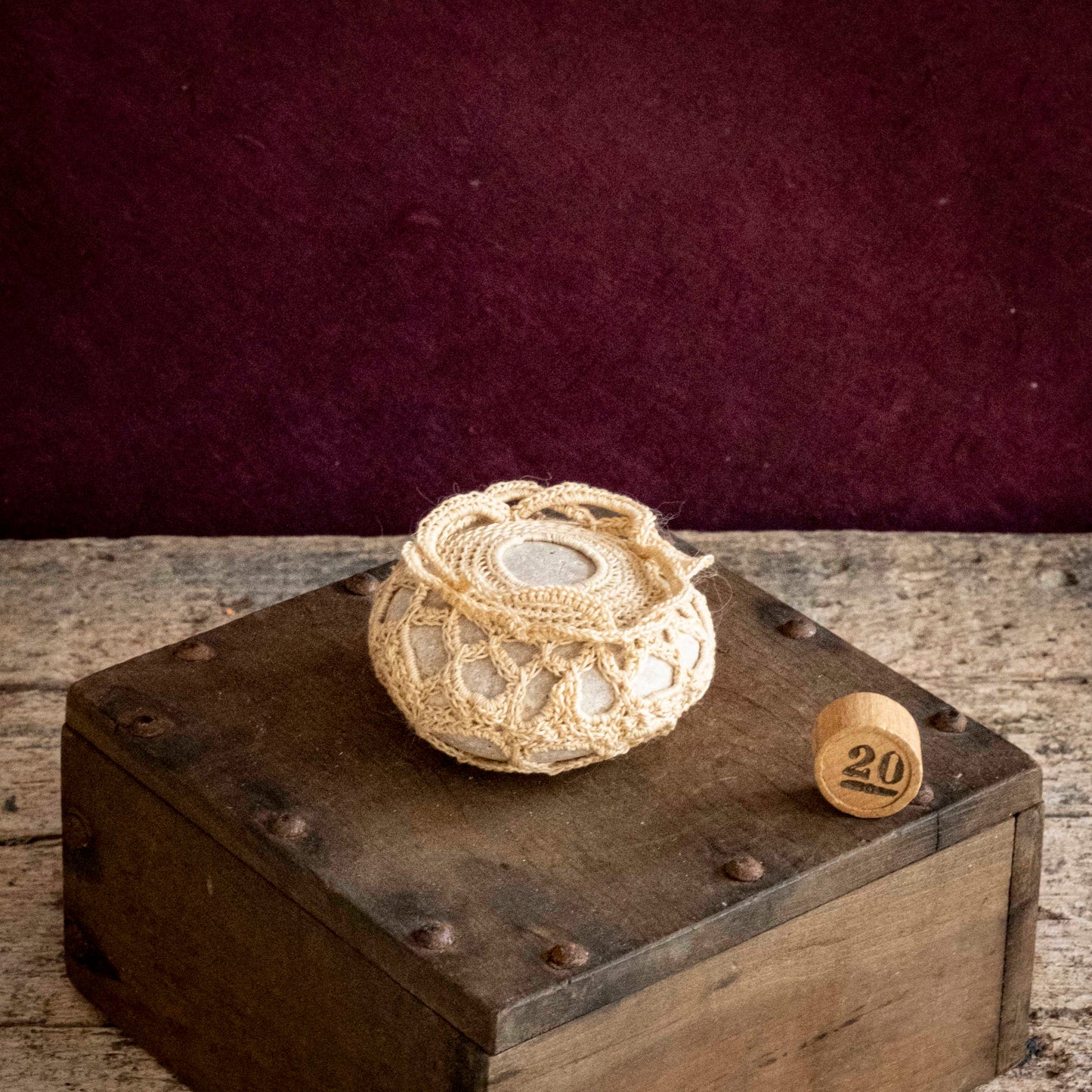 Galets en dentelle