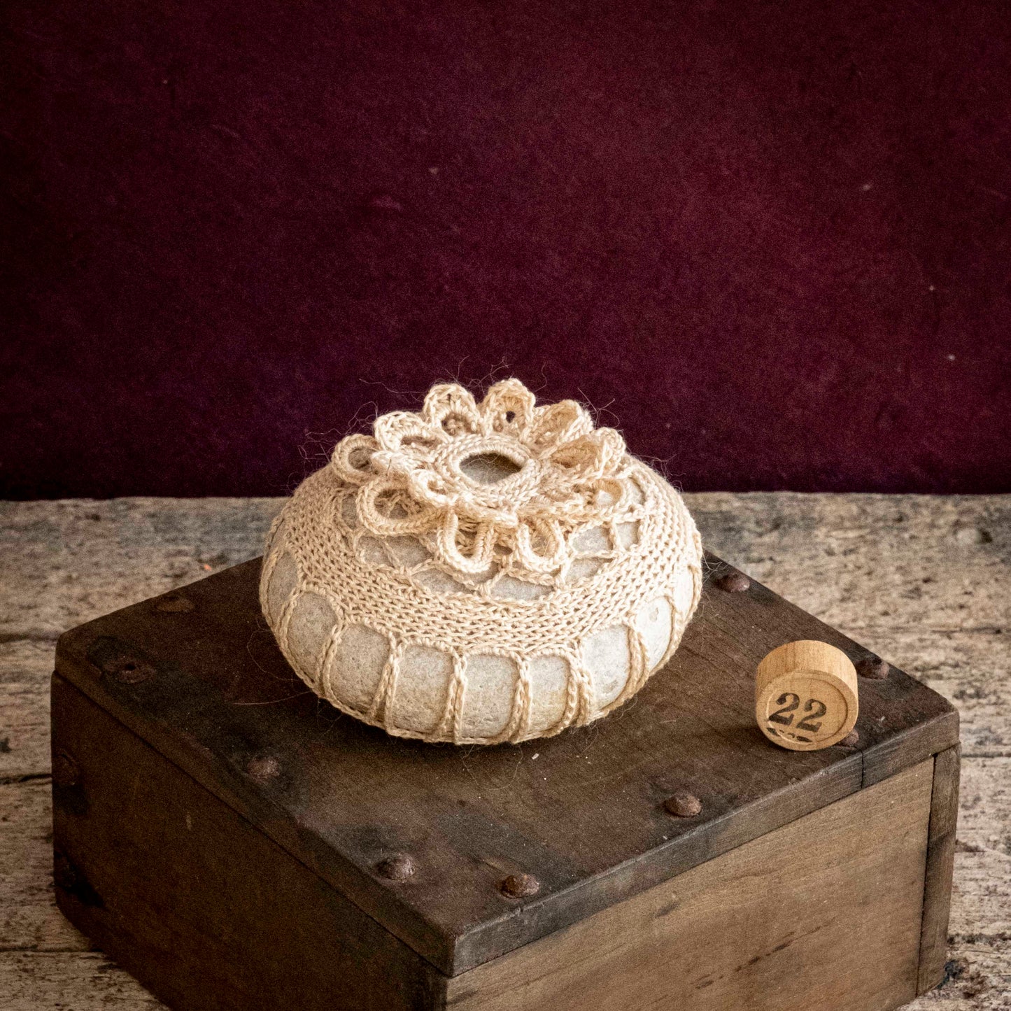 Galets en dentelle
