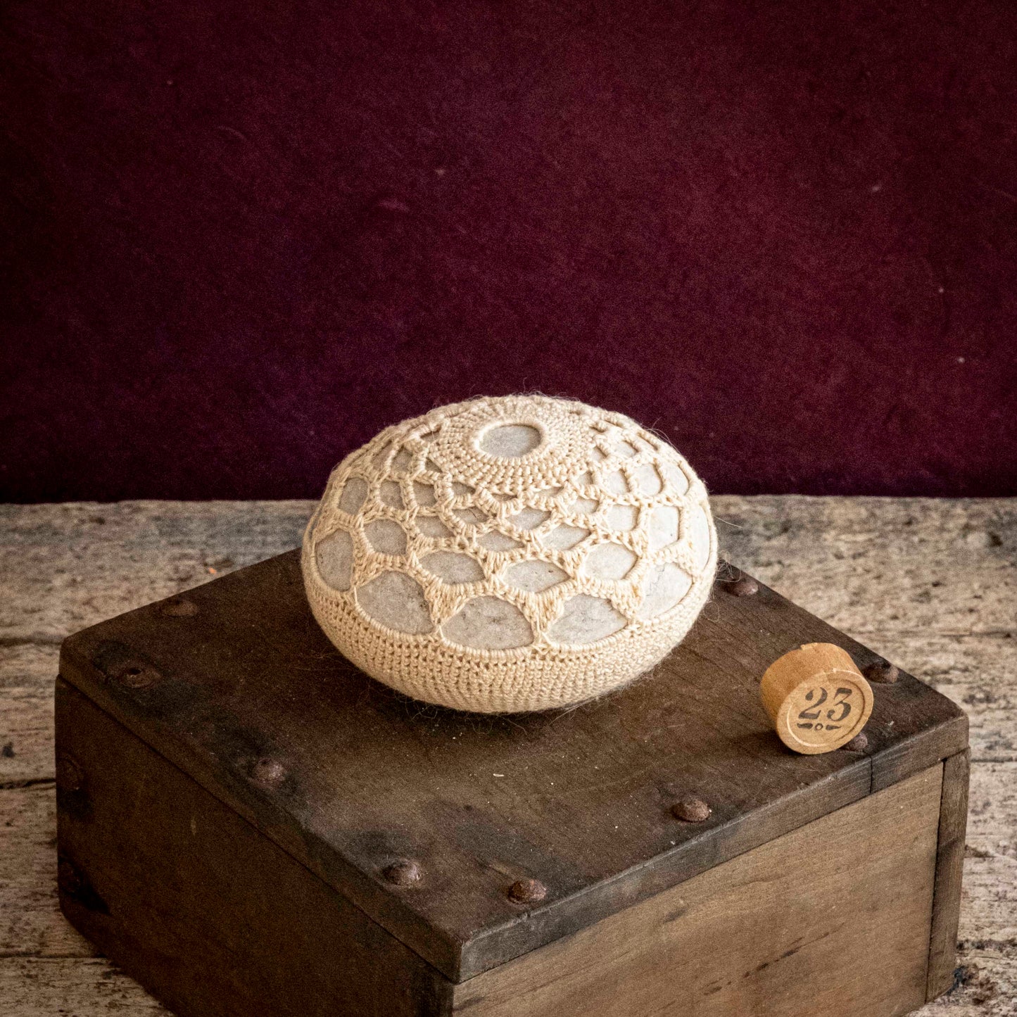 Galets en dentelle