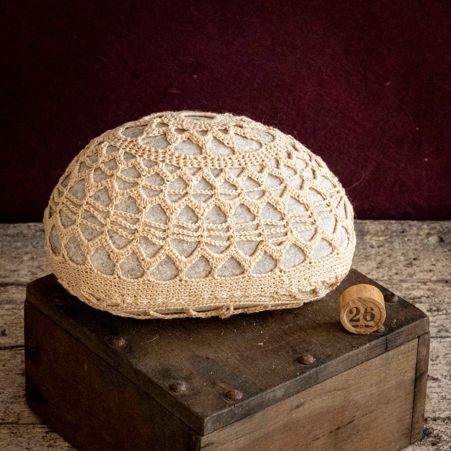 Galets en dentelle