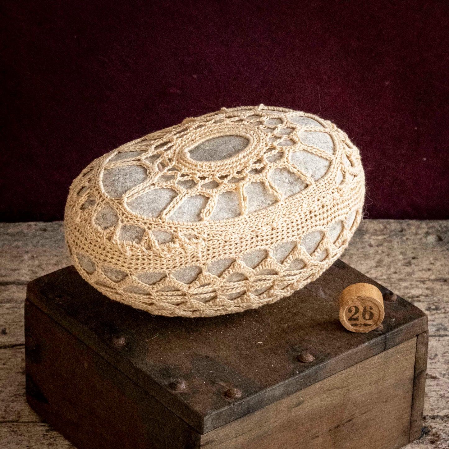 Galets en dentelle