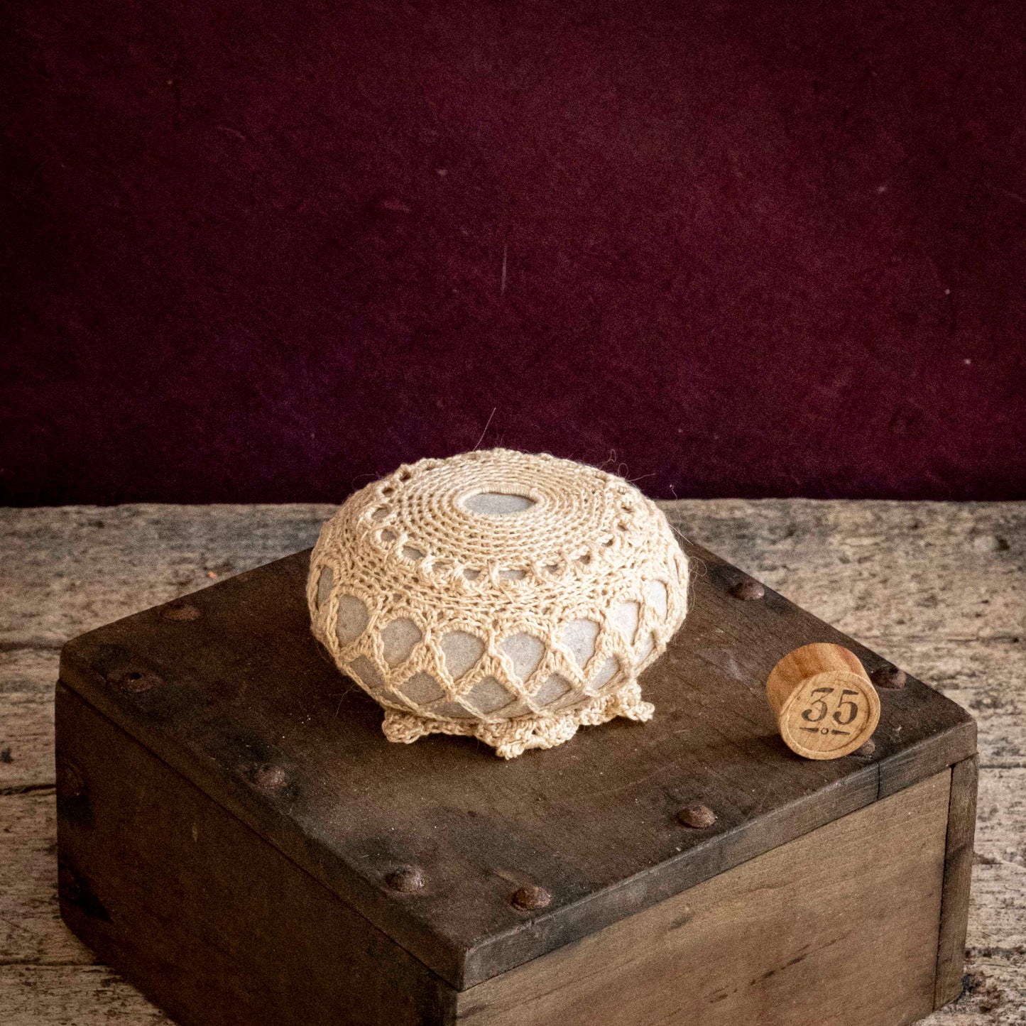Galets en dentelle