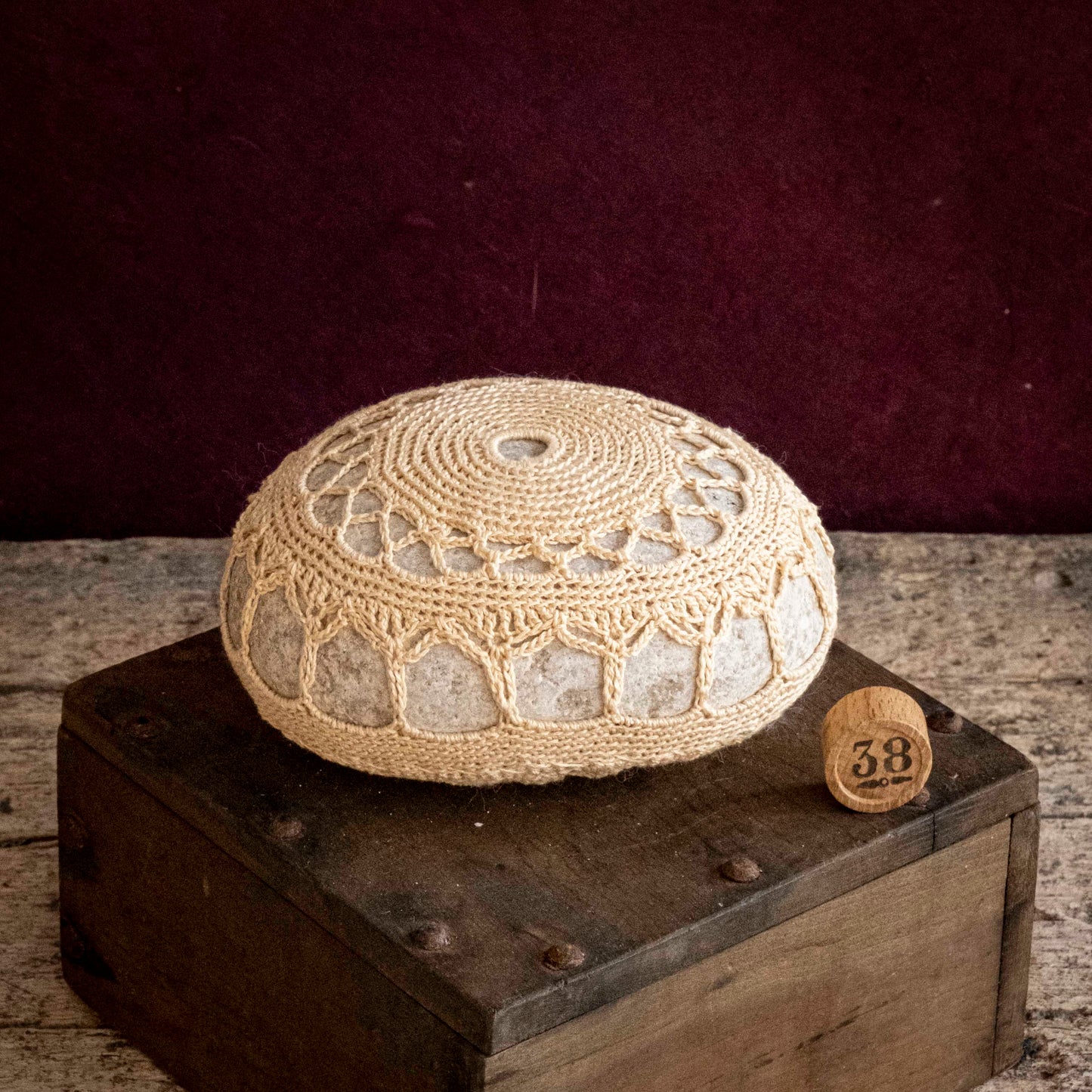 Galets en dentelle