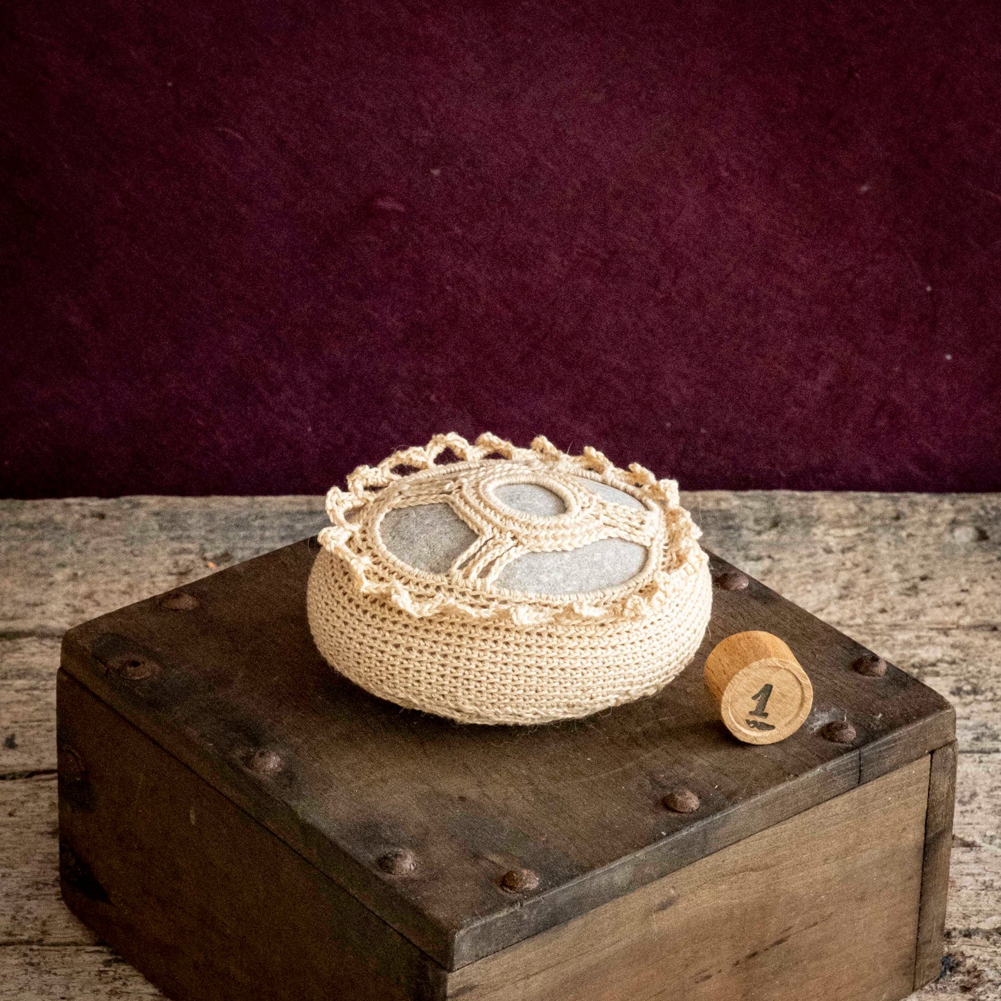 Galets en dentelle