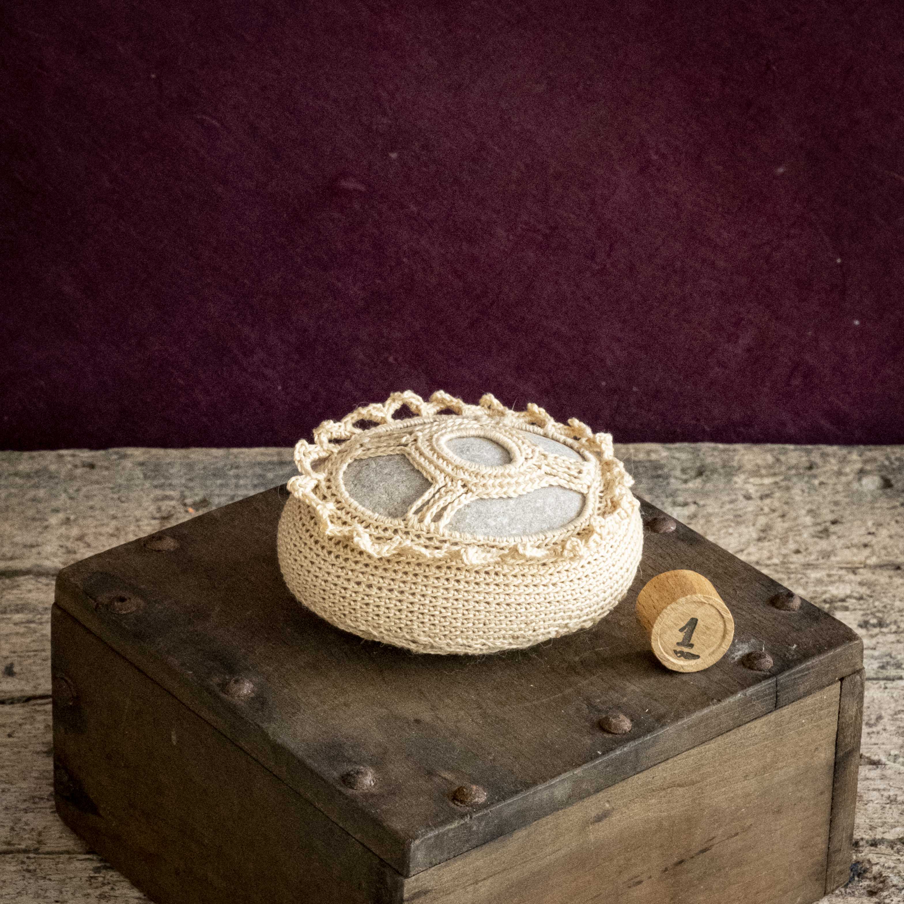 Galets en dentelle