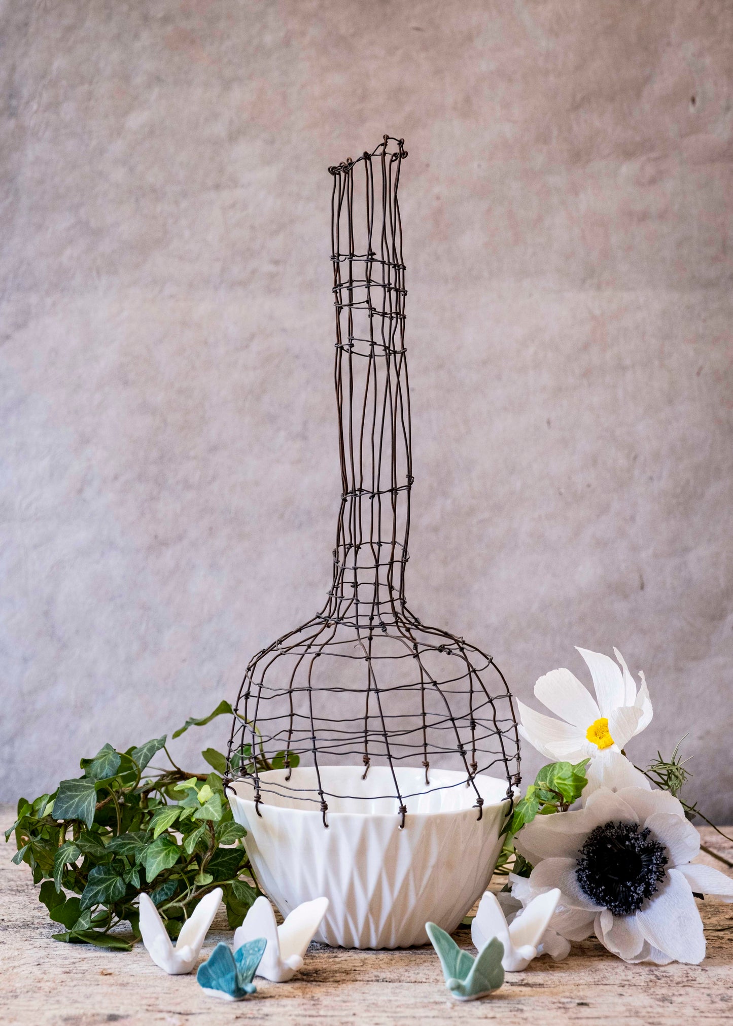 Vase filigrane