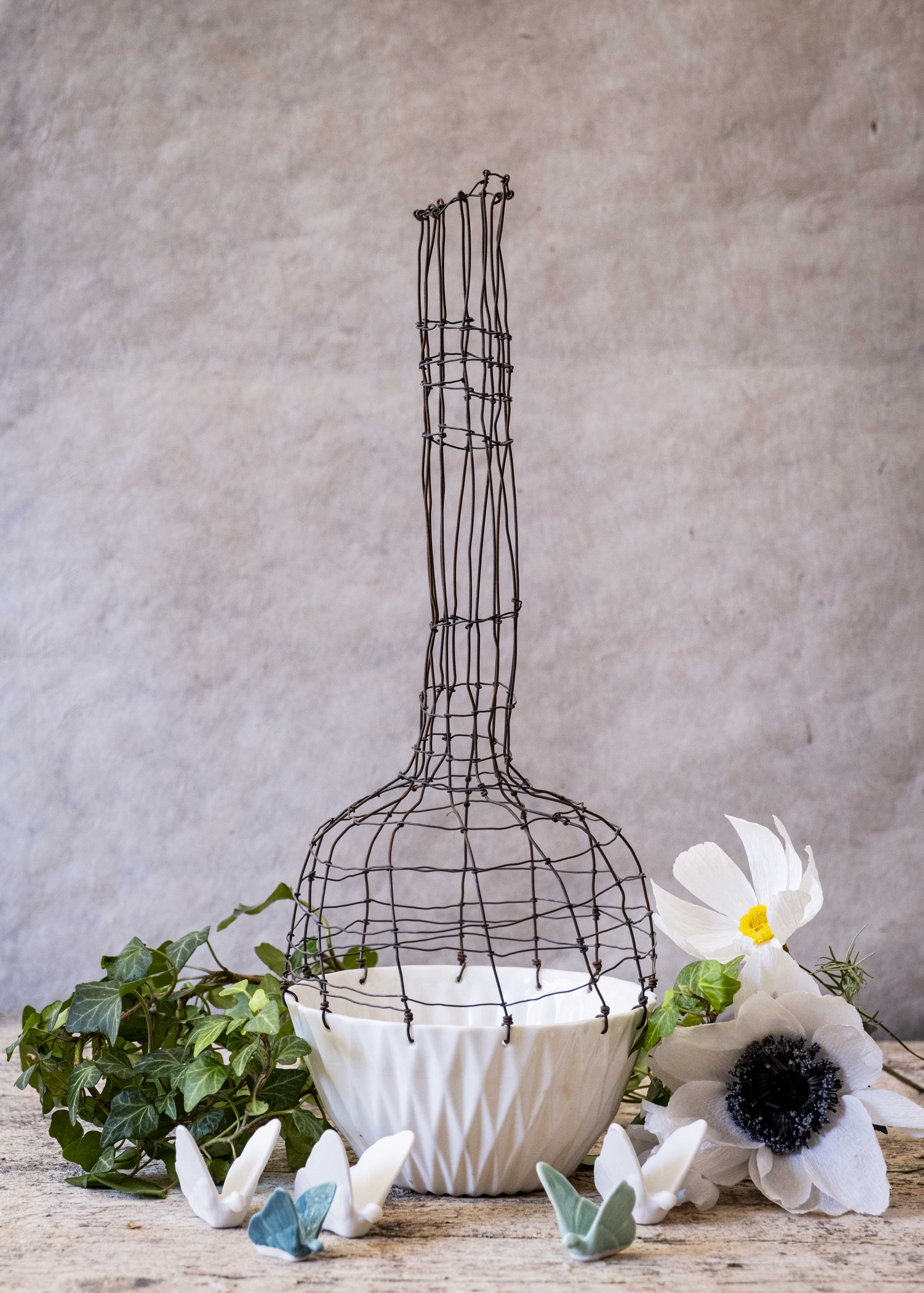 Vase filigrane