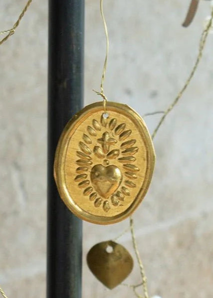 Cœur en médaillon