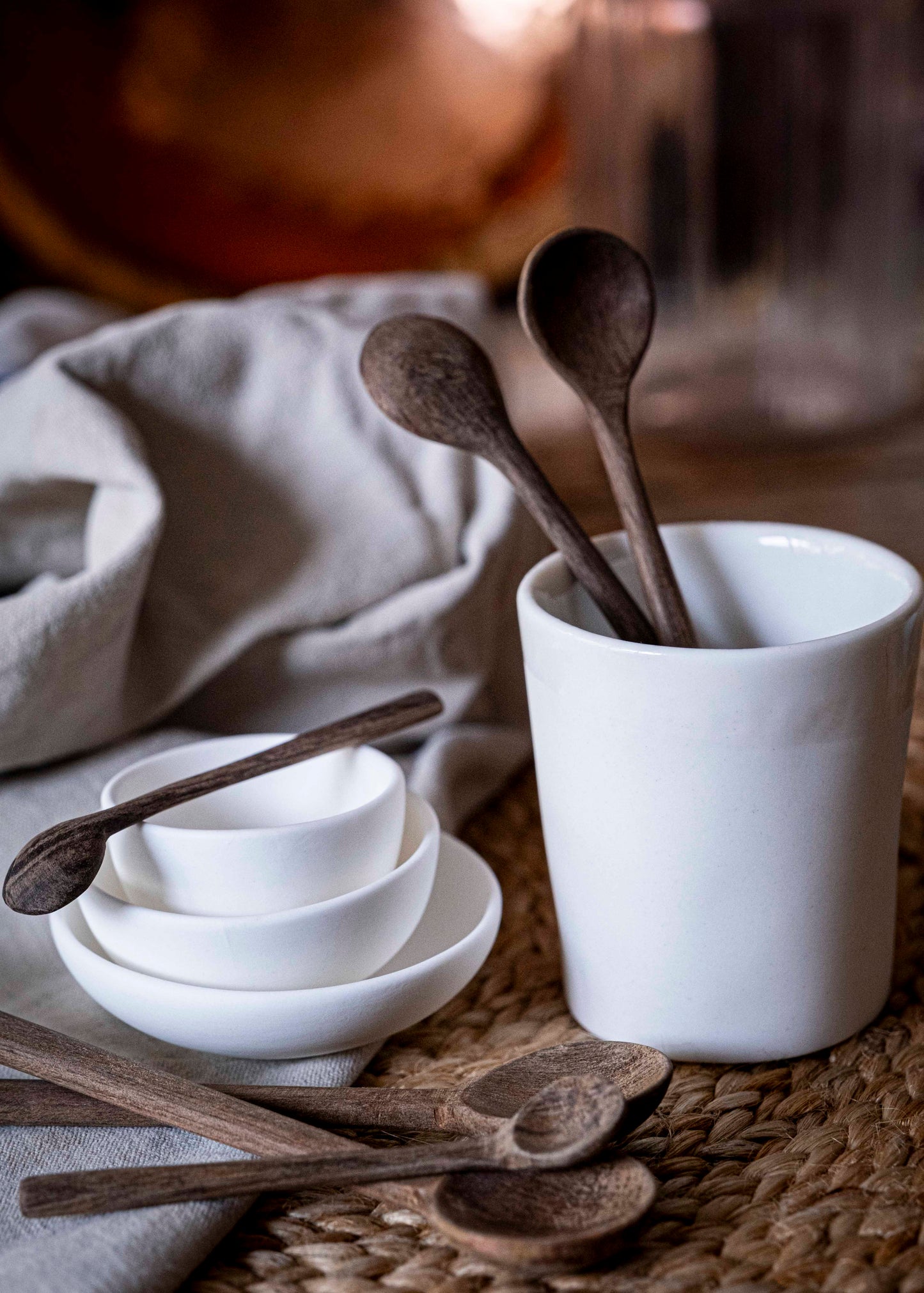 Petites cuillères en bois