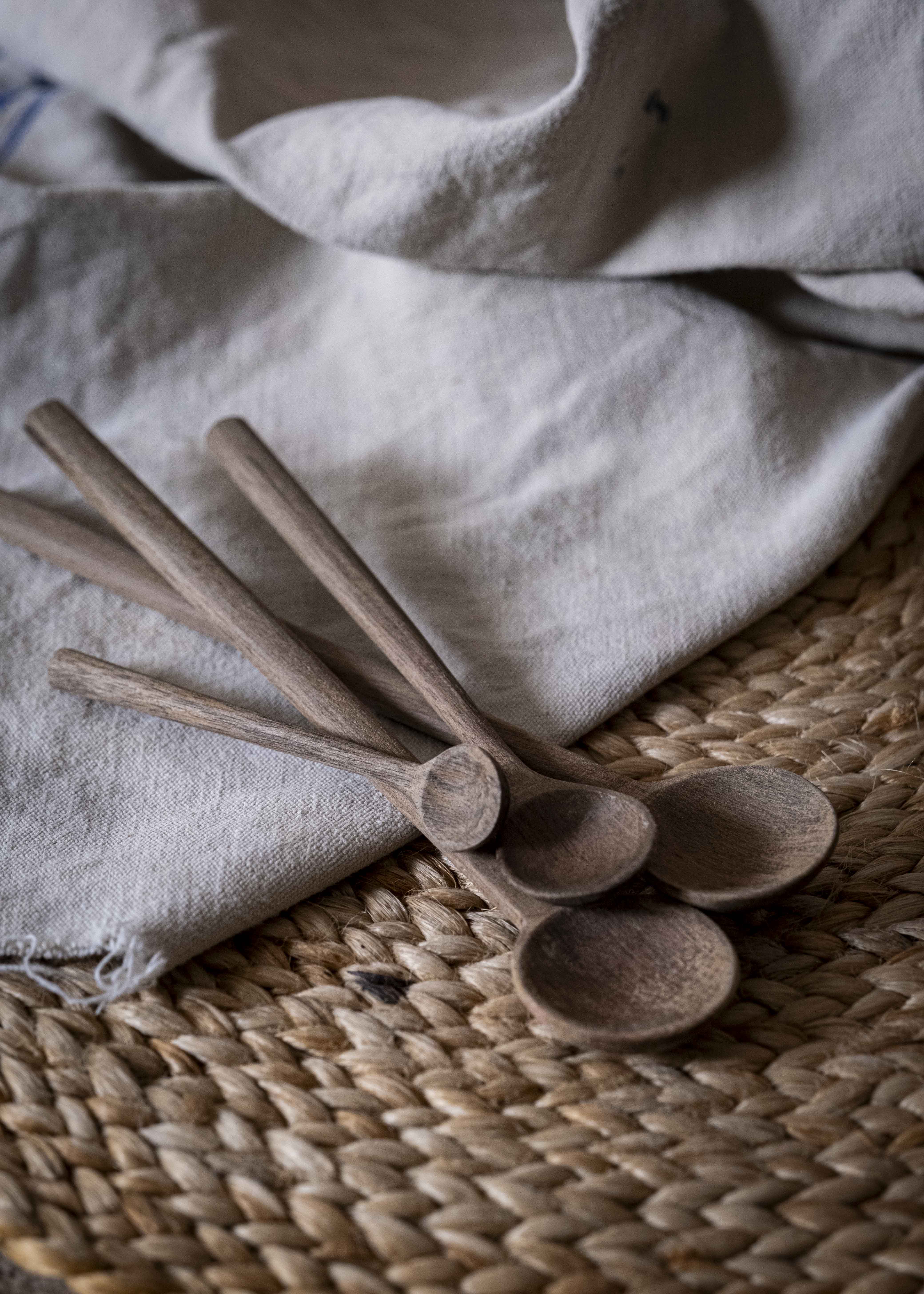 Petites cuillères en bois