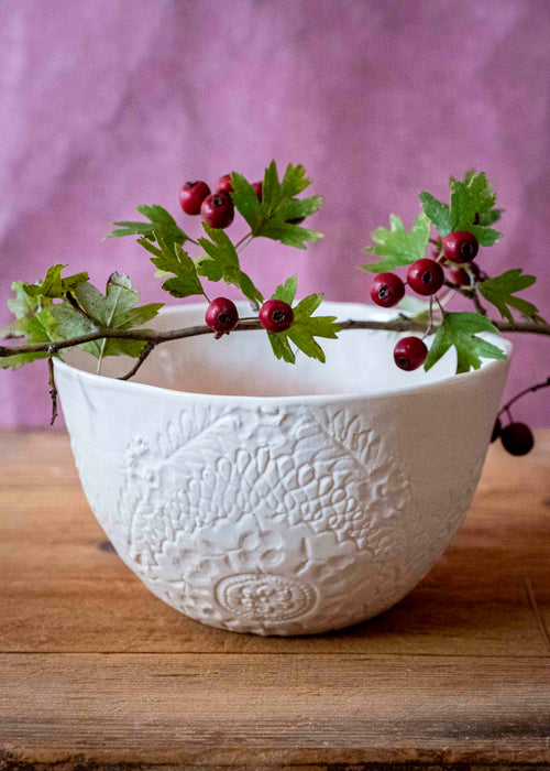 Charger l'image 1 dans la galerie. Bol dentelle