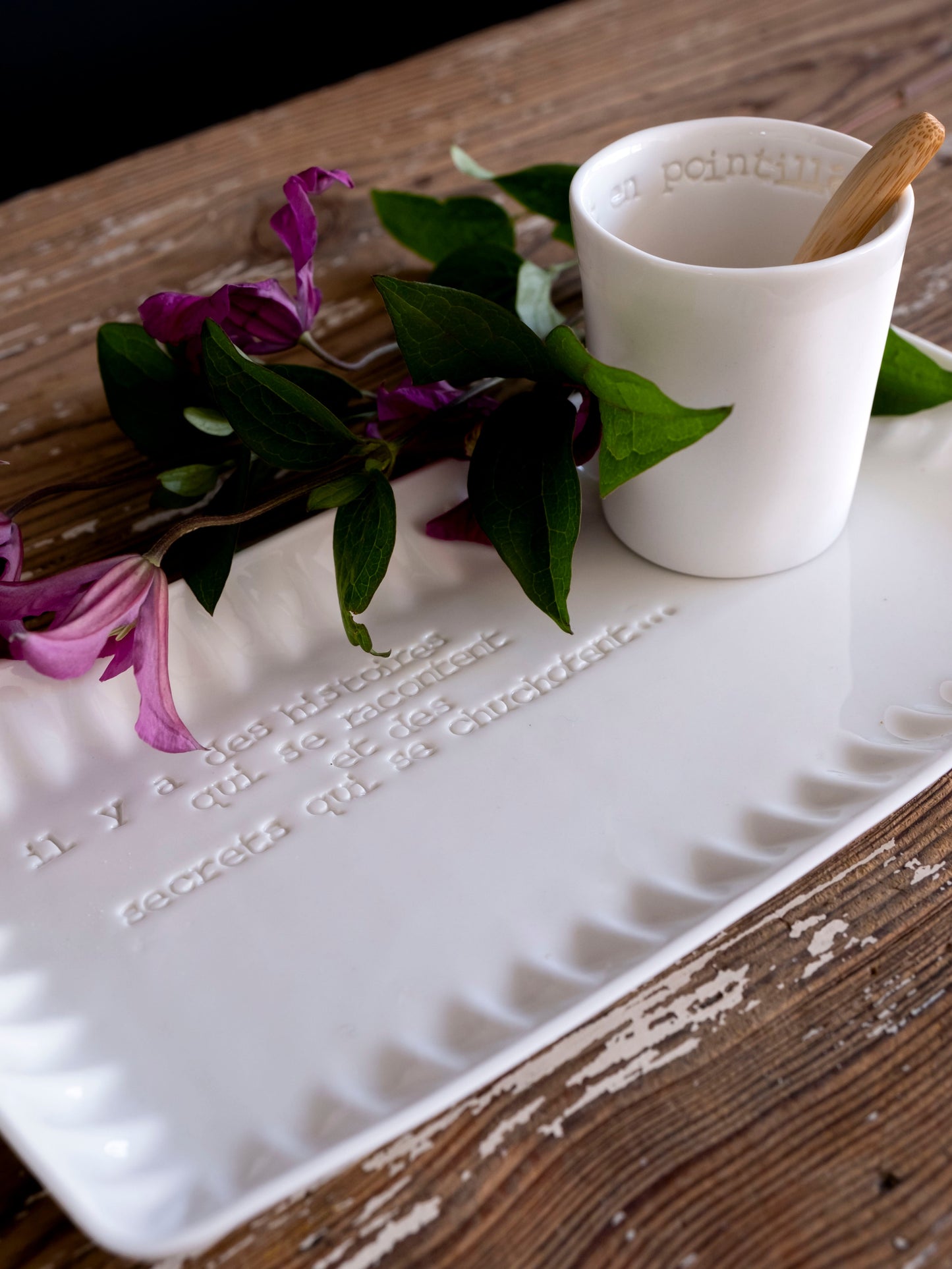 Rosalie - Plat rectangulaire