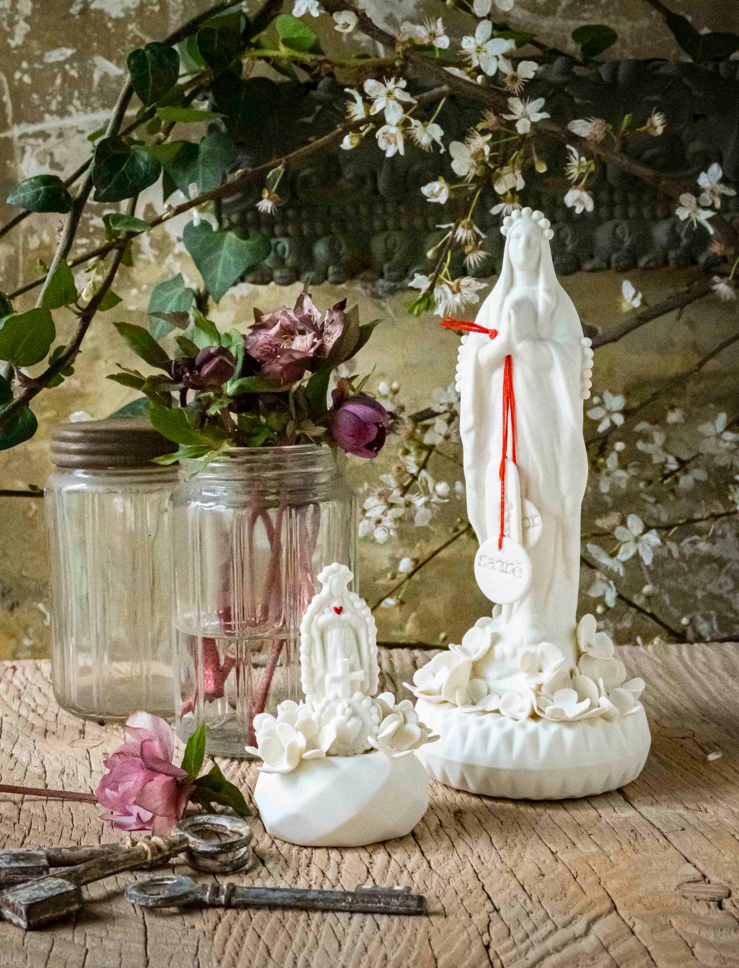 Mini vierge - Sacré cœur