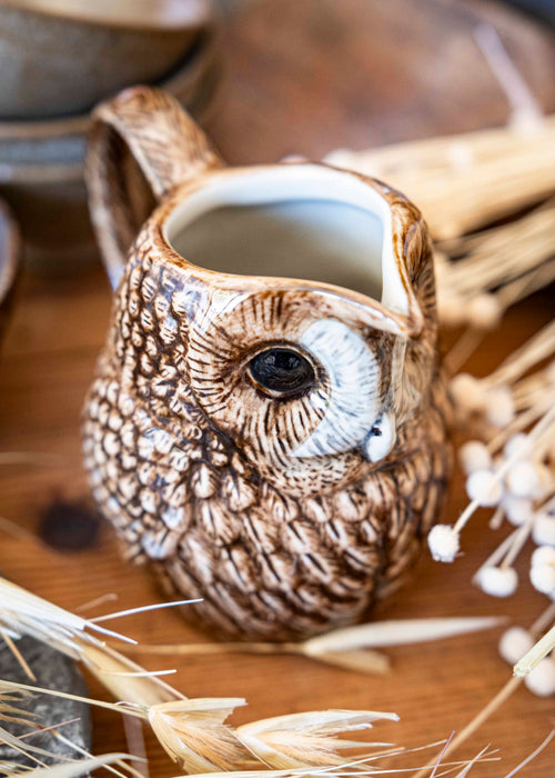 Charger l&#39;image 1 dans la galerie. La chouette - pichet