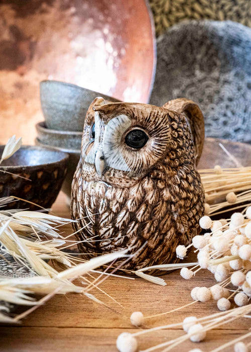 Charger l&#39;image 1 dans la galerie. La chouette - pichet