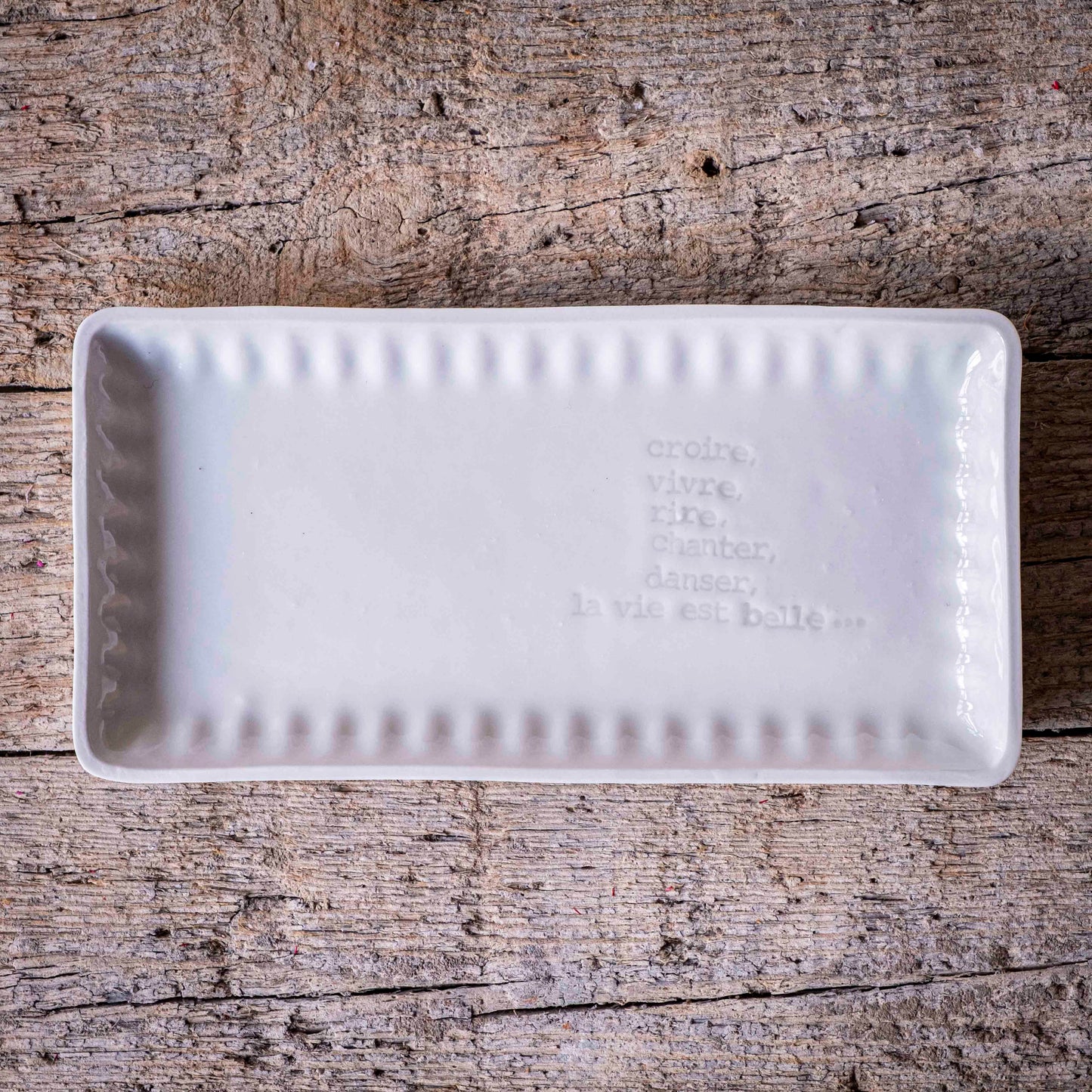 Rosalie - Plat rectangulaire