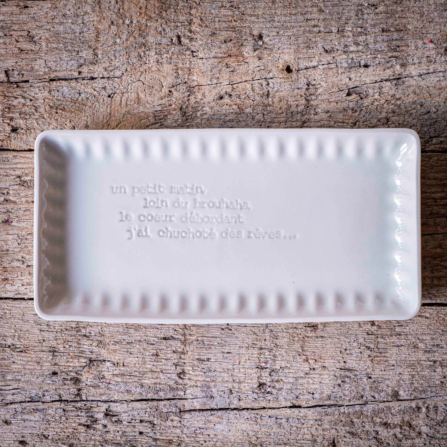 Rosalie - Plat rectangulaire