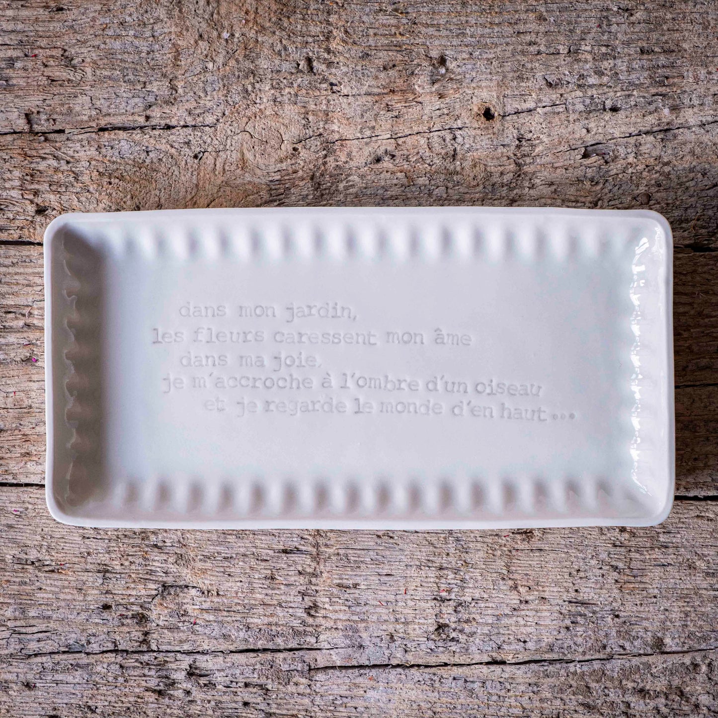 Rosalie - Plat rectangulaire