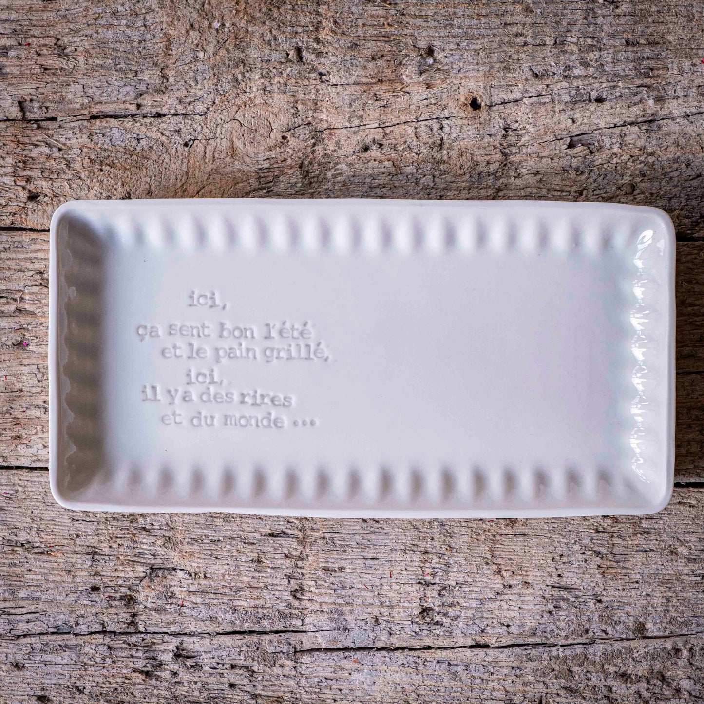 Rosalie - Plat rectangulaire