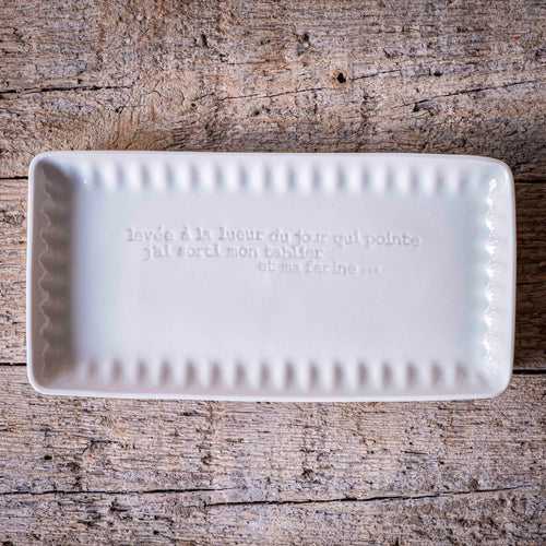 Charger l'image 1 dans la galerie. Rosalie - Plat rectangulaire